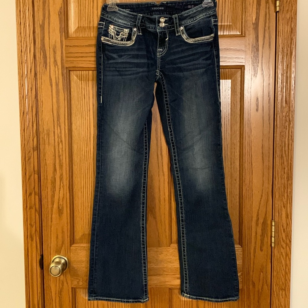 Vigoss Jeans. The Dublin Bootcut. Size 3/4 Length 33. Great condition